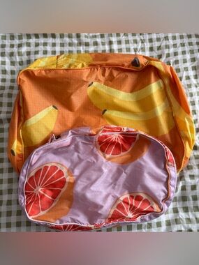 Baggu Archive Print Packing Cube Set